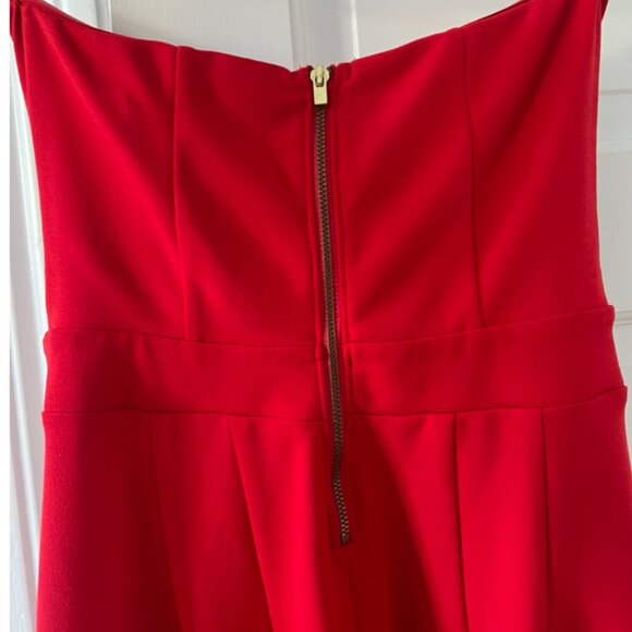 Express Sweetheart Strapless Jumpsuit - Picture 6 of 6